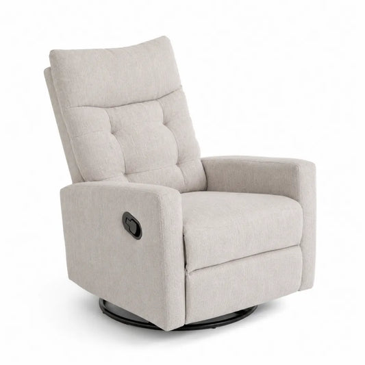 Fauteuil inclinable en Lin Beige